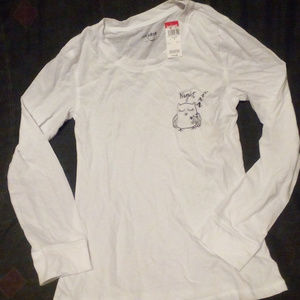 Joe Boxer Owl Sleeping ZZZ Pajama Good Night Shirt